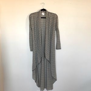 Long sleeve maxi cardigan